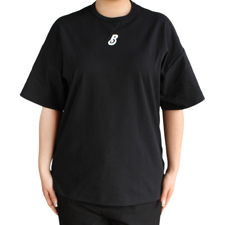 adidas×BlackRamsTokyo】ルーズフィットワッフルファブリックTシャツ